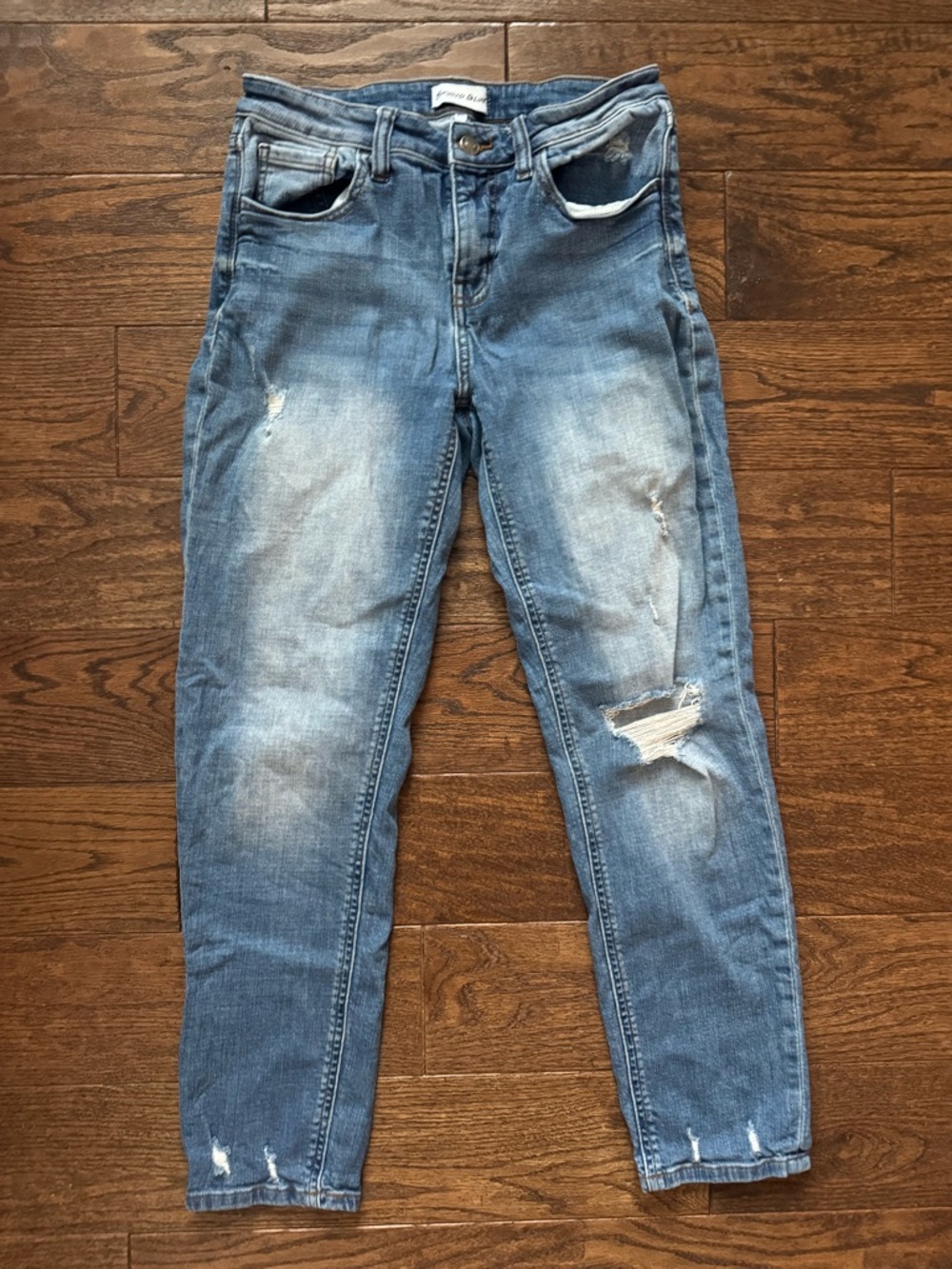 Studio Blue faded blue denim jeans